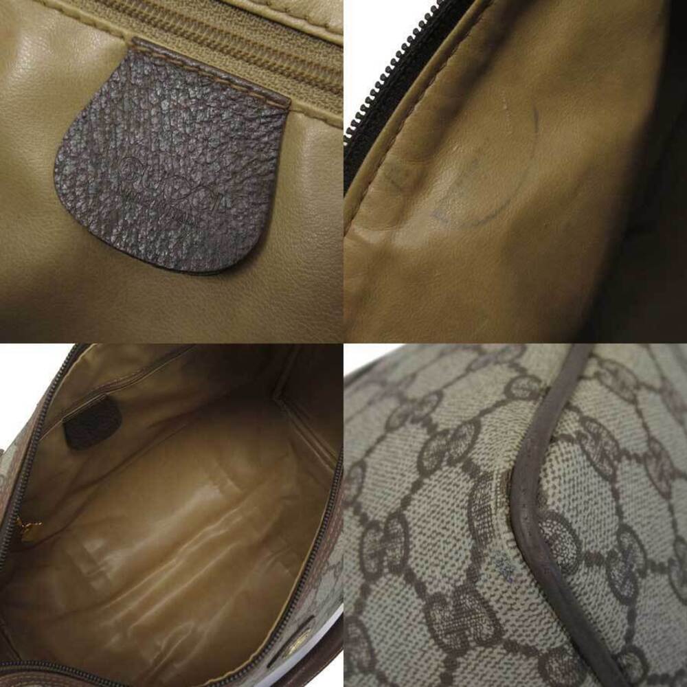 Gucci canvas bag Boston GG brown monogram beige - Picture 3 of 3